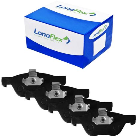 Kit Pastilha Freio Fiat Strada Palio Weekend Dianteira Teves Lonaflex P92NA