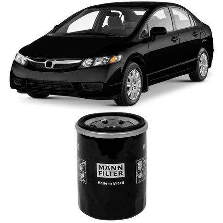 Filtro Óleo Honda City Civic Fit Accord HR-V MANN-FILTER W6110