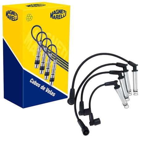 Jogo Cabo Vela Ignição Fiorino Strada Uno Magneti Marelli CVMT5402