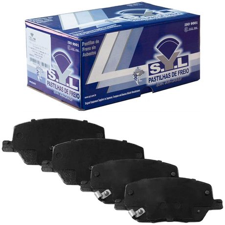 Kit Pastilha Freio Fiat Toro Jeep Compass Renegade Dianteiro Mando SYL 6120