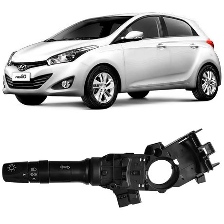 Chave Seta Hyundai Hb20 2013 a 2019 Com Acionamento de Farol Marília IM12043