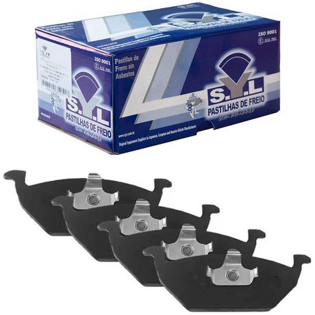 Kit Pastilha Freio Dianteira A3 Beetle Fox Polo Golf Saveiro Teves SYL 1048