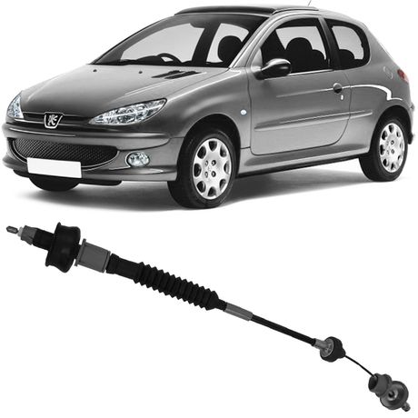 Cabo Embreagem Peugeot 206 207 2000 a 2013 626mm 27212 TUBA