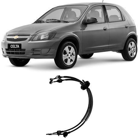 Cabo Câmbio Engate e Seleção Chevrolet Celta Classic 1.0 8V 2014 a 2016 Tuba 7363