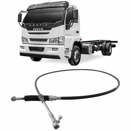 Cabo Câmbio Engate Iveco Vertis 2351mm CABOVEL 264481 - Cabo Câmbio Engate Iveco Vertis 2352mm CABOVEL 264481