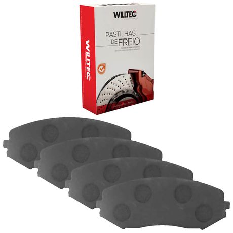 Kit Pastilha Freio Dianteira Suzuki Vitara 2006 a 2022 Tokico Willtec PW742