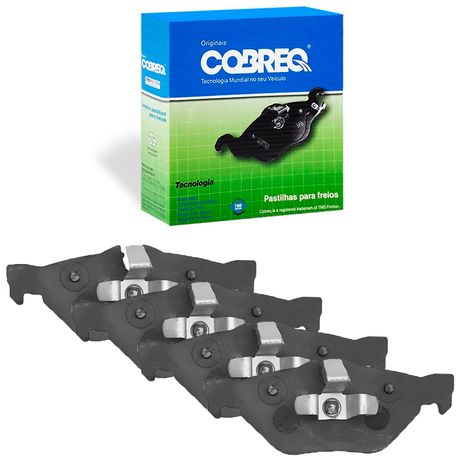 Kit Pastilha Freio BMW 318i 320i 323i 325i 328i X1 Traseira Teves Cobreq N1718
