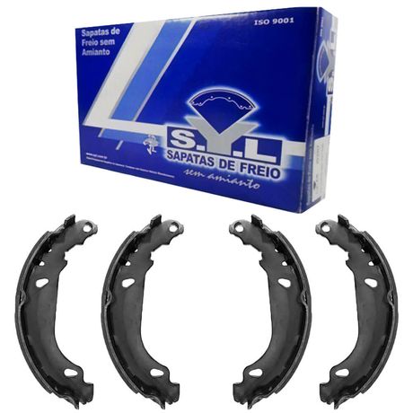 Sapata Lona Freio Traseira Peugeot 206 207 1.0 1.4 1.6 Bosch SYL 207000 - Sapata Lona Freio Traseira Peugeot 206 207 1.0 1.4 1.6 Bosch SYL 207000