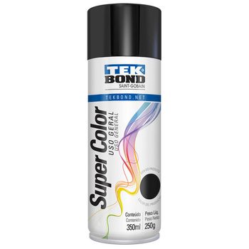 tinta-spray-super-color-preto-brilhante-uso-geral-350ml-250g-tekbond-tsu0924-hipervarejo-1
