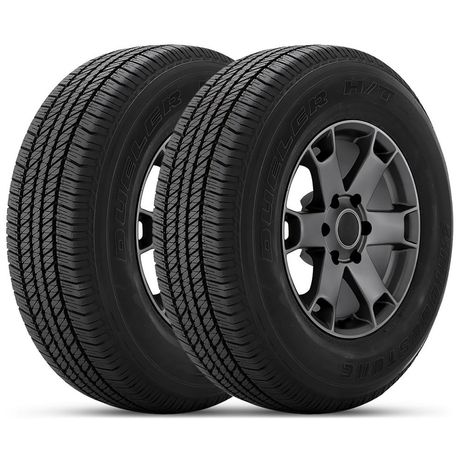 Kit 2 Pneu Aro 18 265/60R18 Bridgestone 110H TL Dueler H/T 684 II