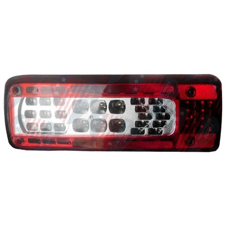 Lanterna Traseira Passageiro LED 24V Sem Vigia Com Conector Volvo VM 260 270 310 330
