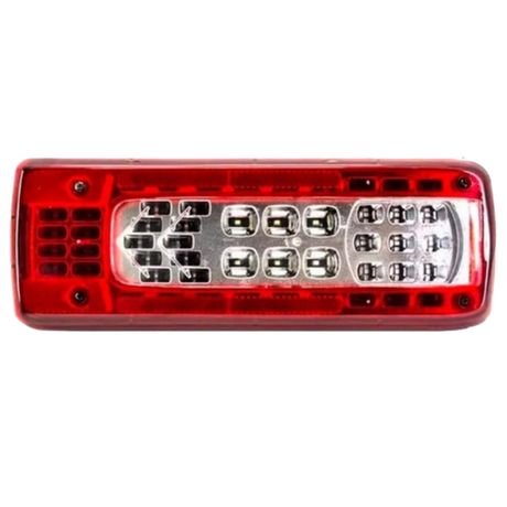 Lanterna Traseira Motorista LED 24V Sem Vigia Com Conector Volvo VM 260 270 310 330