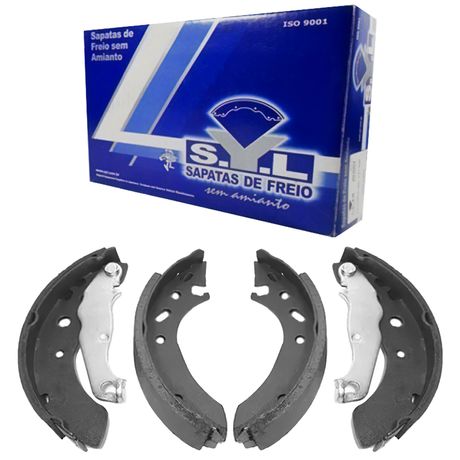 Sapata Lona Freio Celta Fiesta Ka Traseira Syl 201705