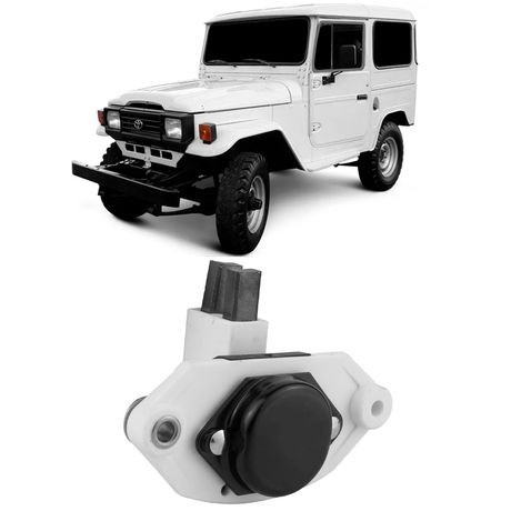 Regulador Voltagem Alternador Bandeirante 4x4 74 a 94 BOSCH 1986AE0010