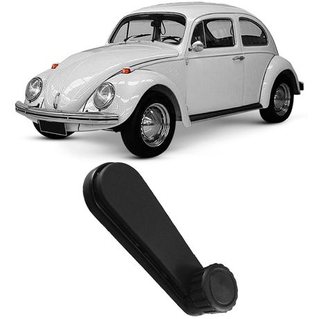 Manivela Vidro VW Fusca Gol G1 G2 Kombi Dianteiro Preto Universal 20650