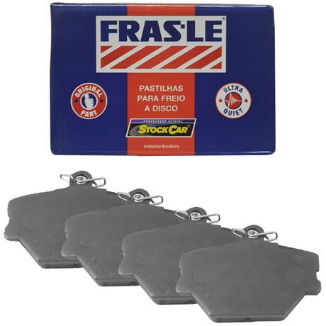 Kit Pastilha Freio Dianteira Smart Fortwo 1.0 2007 a 2012 Bosch FRAS-LE