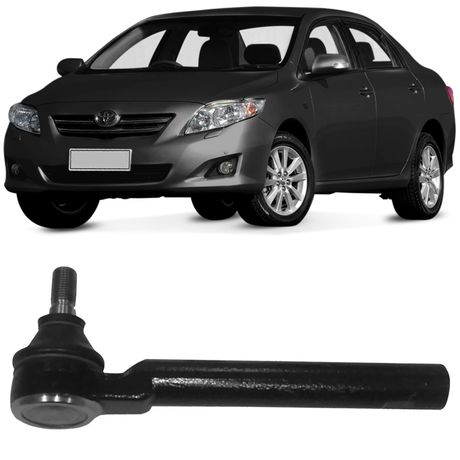 Ponteira Terminal Direção Toyota Corolla Motorista Passageiro Nakata N99195