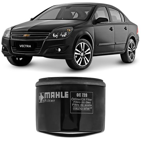 Filtro Óleo GM Vectra Elite 2.4 16V Flexpower 2005 a 2010 Metal Leve OC728