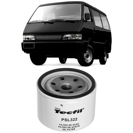 Filtro Óleo Kia Besta 2.2 3.0 2.7 93 a 2004 TECFIL PSL322