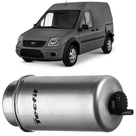 Filtro Combustível Ford Transit 2.4 2008 a 2011 Diesel Tecfil PSC883
