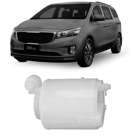 Filtro Combustível Kia Grand Carnival Sorento 3.3 V6 24V Wega JFCK17
