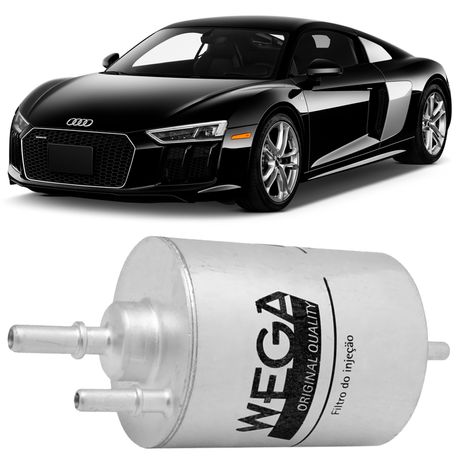 Filtro Combustível Audi R8 5.2 V10 40V Quattro 2014 a 2022 Wega FCI1305