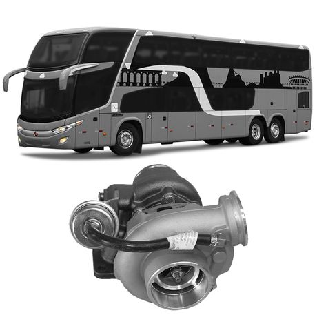 Turbina Motor Mercedes O500 OM906LA 2001 a 2012 Mahle TC0480186