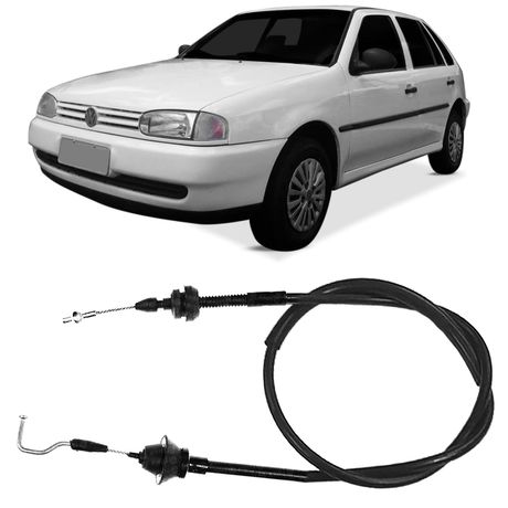 Cabo Acelerador 870mm Volkswagen Gol G2 G3 1.0 AT 96 a 2004 Tuba
