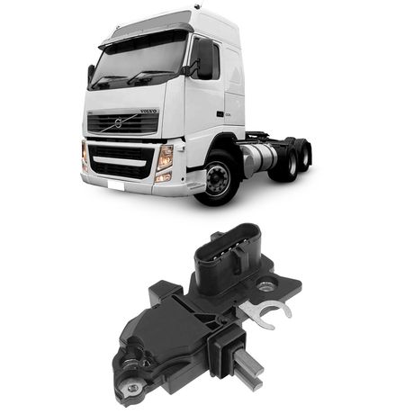 Regulador Voltagem Alternador 28V FH 400 FH 440 FH 480 FH 520 2006 a 2011
