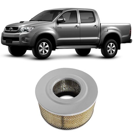 Filtro Ar Toyota Hilux 2.5 2.7 3.0 98 a 2011 Mahle LX2530