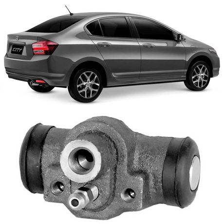 Cilindro Burrinho Roda Honda City Fit 1.5 16v Traseiro Controil