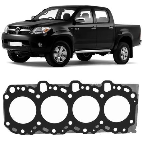 Junta Cabeçote Motor Toyota Hilux 2.5 16V 2KD-FTV 2005 a 2011 Sabó 82453