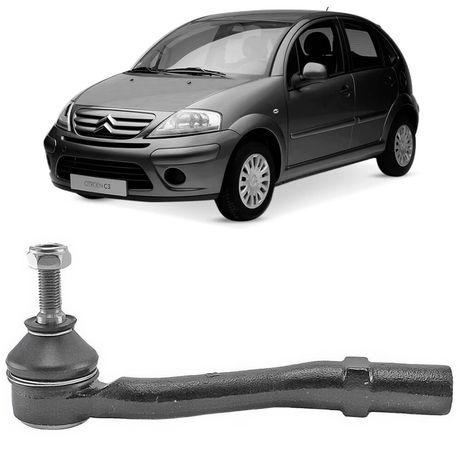 Ponteira Terminal Direção Dianteiro Citroen C3 1.4 1.5 1.6 Newparts NPT5268