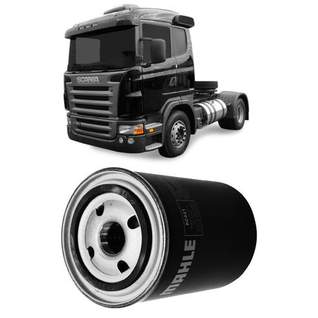 Filtro Combustível Scania G380 K124 K380 P124 R114 R480 T124 Mahle KC441
