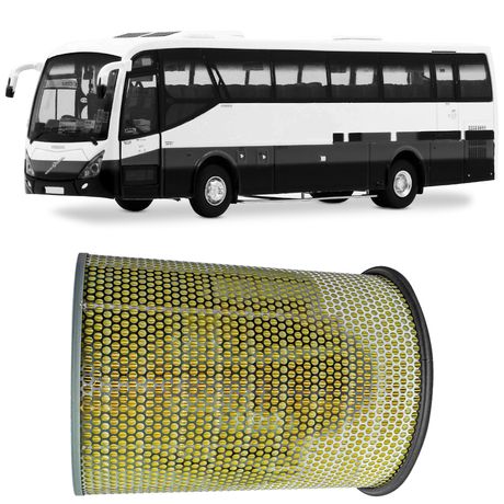 Filtro Ar Primário Volvo FM12420 B7R D12C WEGA WAP-612