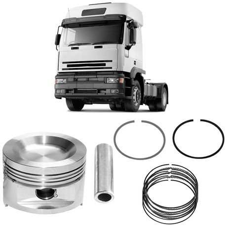 Pistão Anel STD Iveco Powerstar 2004 a 2005 Apex S821042