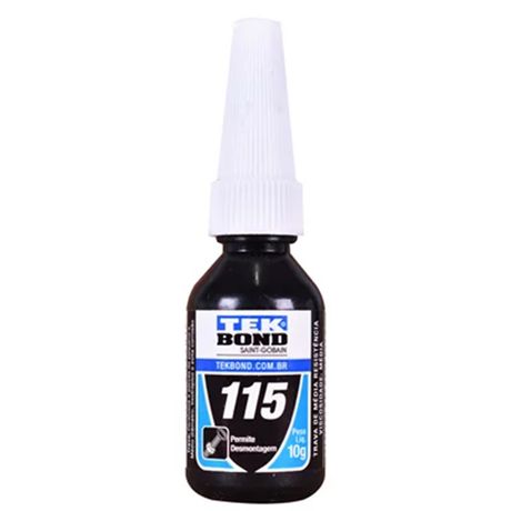 Adesivo Trava Tek Parafusos e Roscas Azul 10g TekBond ANT9082