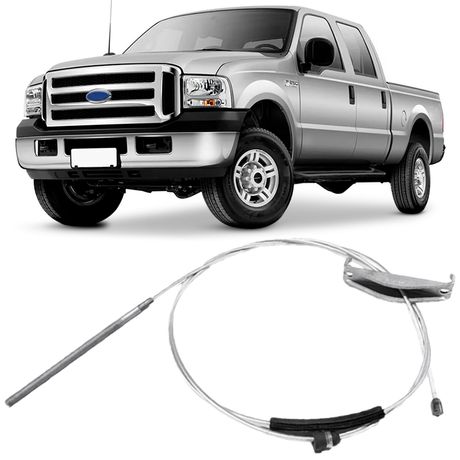 Cabo Freio Extensão 1280mm Ford F350 98 a 2011 Tuba 8633