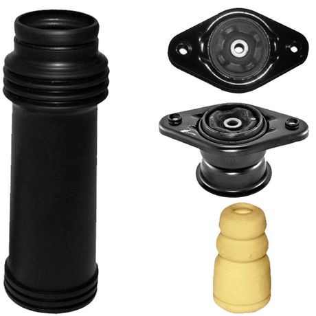 Kit Coxim Batente Coifa Amortecedor Traseiro Sonata 2011 a 2014 Newparts