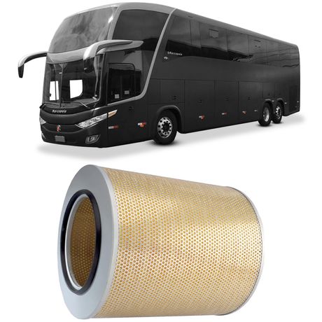 Filtro Ar Primário Volvo B12M NL10 NL12 WEGA WAP-603