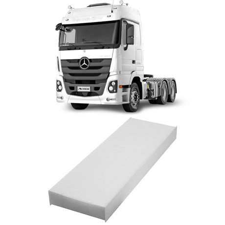 Filtro Cabine Ar Condicionado MB Actros 2546 LS OM460 2012 a 2021 Wega