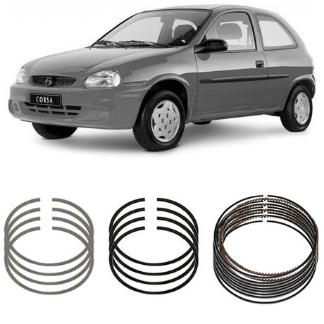 Jogo Anel Segmento 0.50 Chevrolet Celta Classic Corsa 1.0 TAKAO ASGM10