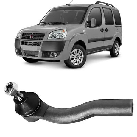 Ponteira Terminal Direção Fiorino Novo Palio Siena Passageiro Newparts NPT5433