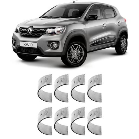 Bronzina Casquilho Mancal STD Kwid Logan Sandero 1.0 12V SCE 2017 a 2022 Flex