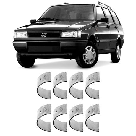 Bronzina Casquilho Mancal STD Elba Fiorino Premio Uno 1.6 1.5 85 a 2004 Mahle