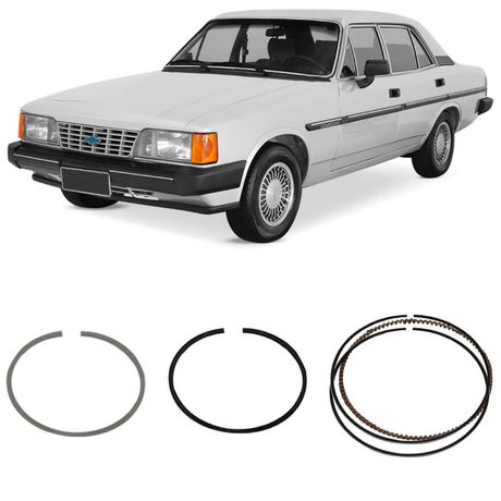 Jogo Anel Segmento 0.60 Caravan Opala Comodoro Diplomata 2.5 71 a 92 Mahle