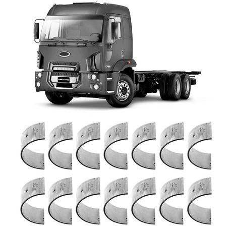 Bronzina Casquilho Mancal STD Cargo C 1722 Cargo C 1731 8.3 2001 a 2006 Mahle