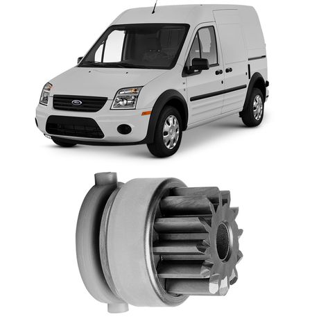 Bendix Impulsor Partida Ford Transit 2.4 2008 a 2011 12 Dentes ZEN 1539