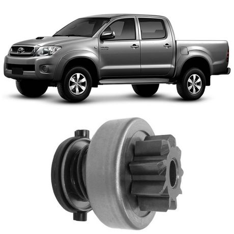 Bendix Impulsor Partida Toyota Hilux 2.5 2006 12 Dentes ZEN 1562