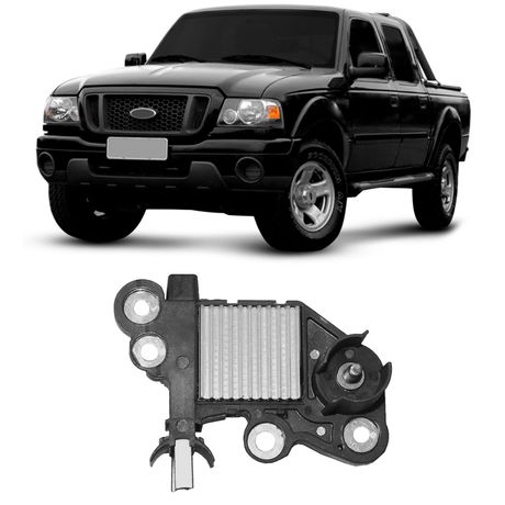 Regulador Voltagem Alternador Ranger 3.0 2005 a 2009 S10 2.8 14V SEG Automotive